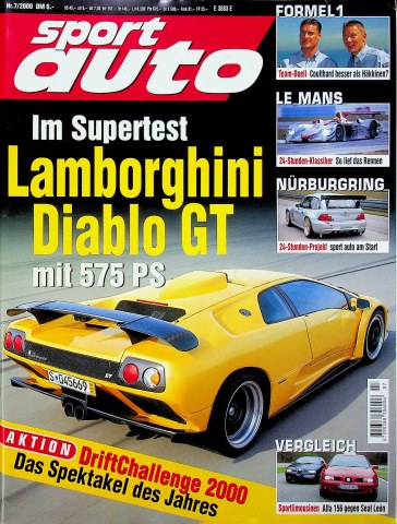 Deckblatt Sport Auto (07/2000)